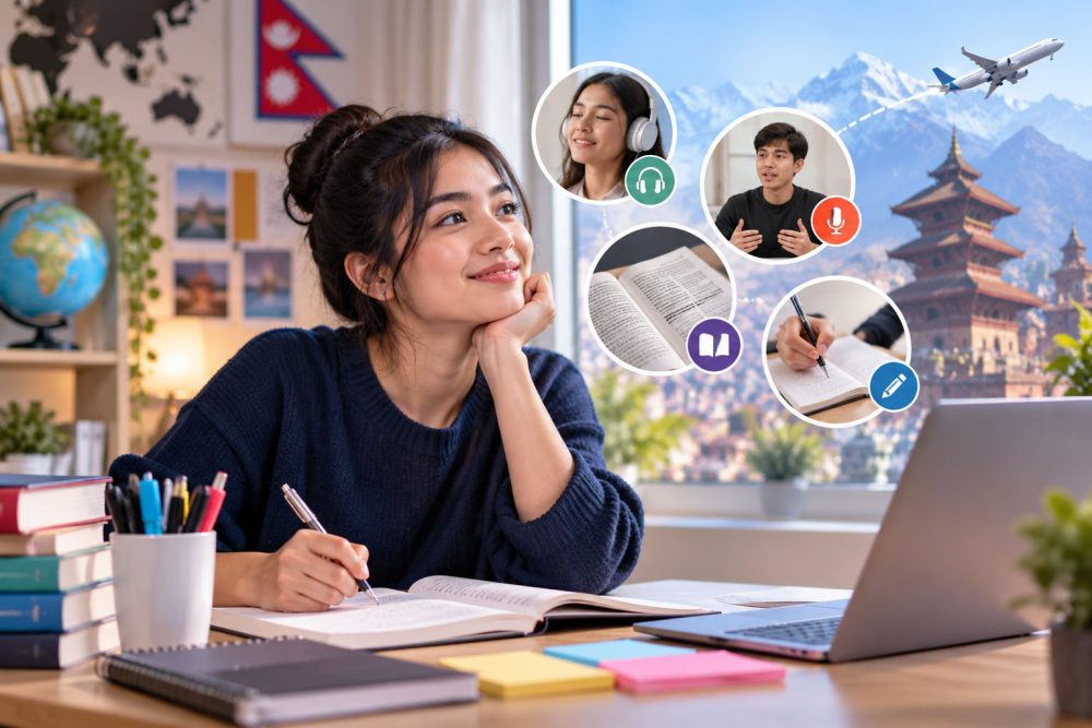 IELTS and PTE Preparation in Nepal: A Complete Guide for Students Planning to Study Abroad
